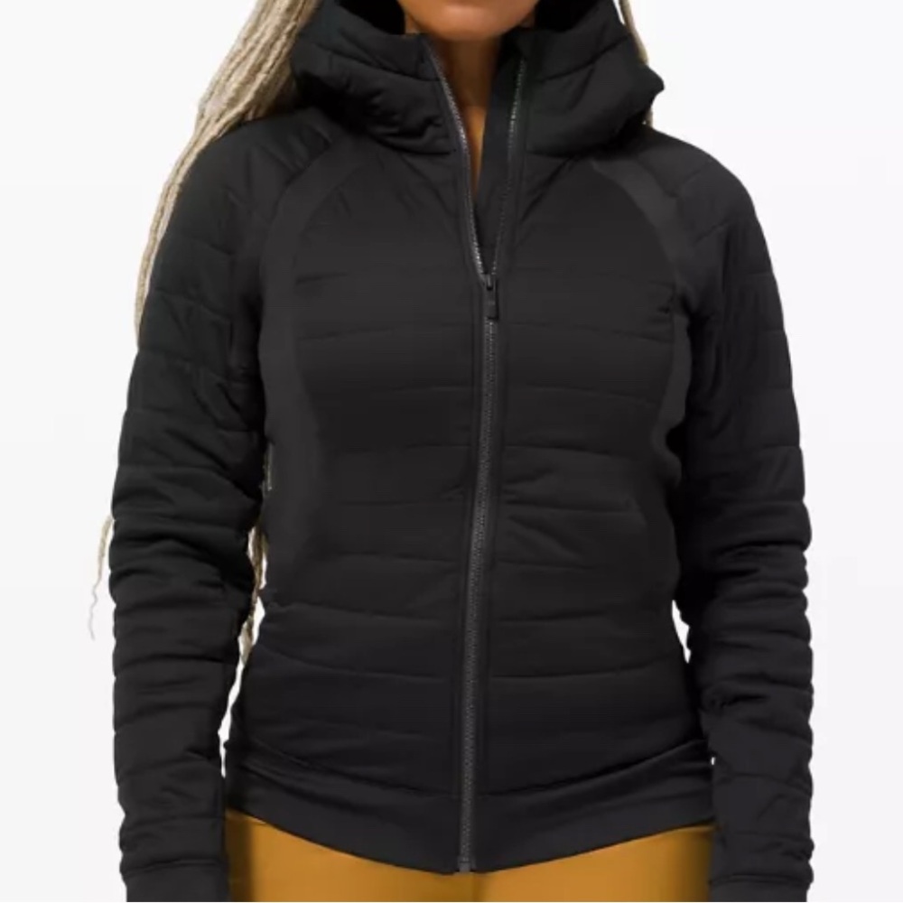 Lululemon black Dynamic Movement Zip Up Hoodie size 4